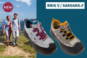 Nouveau: Les modèles Brig Grey et Sargans Sand