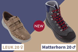 Nouveau: Matterhorn 20 Dark Blue & Leuk 20 Bronze